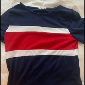 Multicolored Croped T-shirt